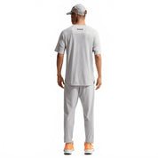 Acg Solar Chase Trail Running Top In Grey Fog