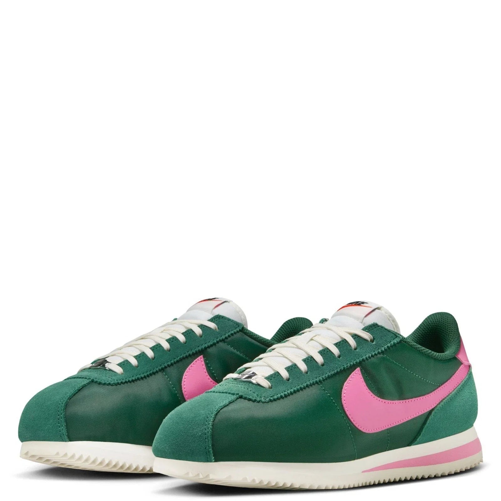 Nike Cortez IF1764-300 Sneakers Women's Green Pink Lifestyle Shoes HAM665