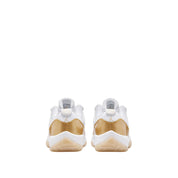 Nike Air Jordan 11 Retro Low White / Metallic Gold - Team Gold  AH7860-102 Women's