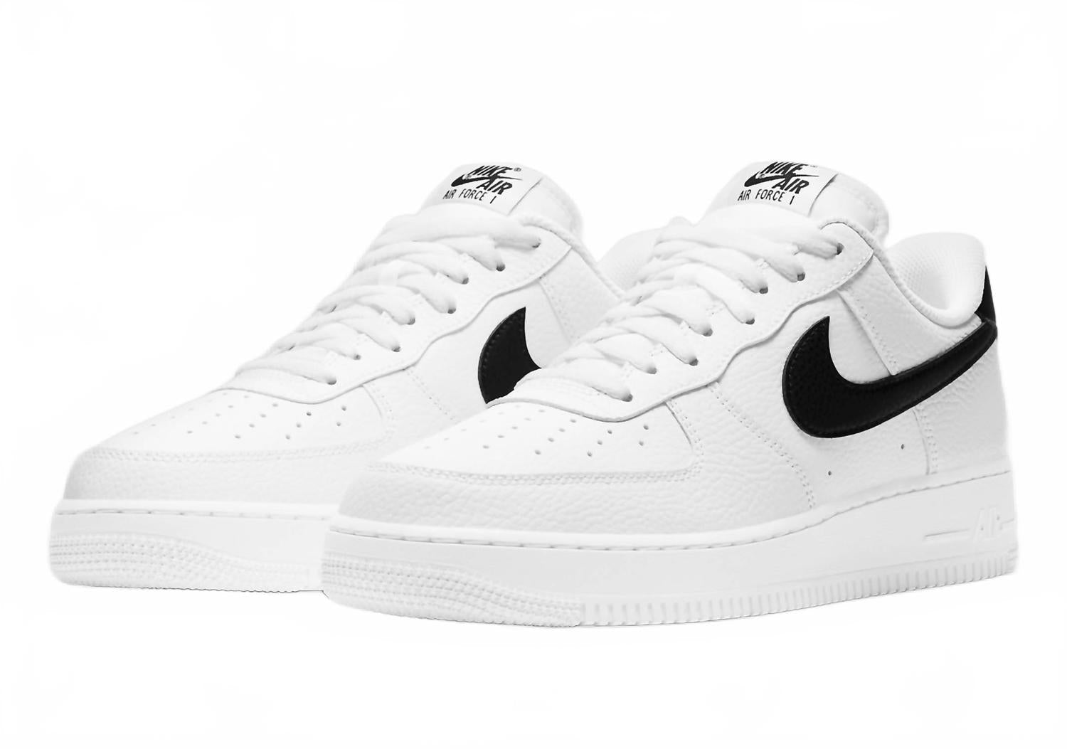 Men's Air Force 1 Low '07 Shoes In White/black/white