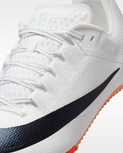 Unisex Zoom Rival Sprint Track Shoes In White/obsidian-Bright Crimson