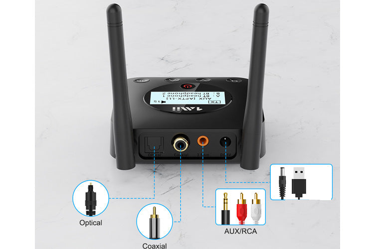 1Mii B06TX+ Plus Bluetooth 5.3 Aptx Audio Transmitter