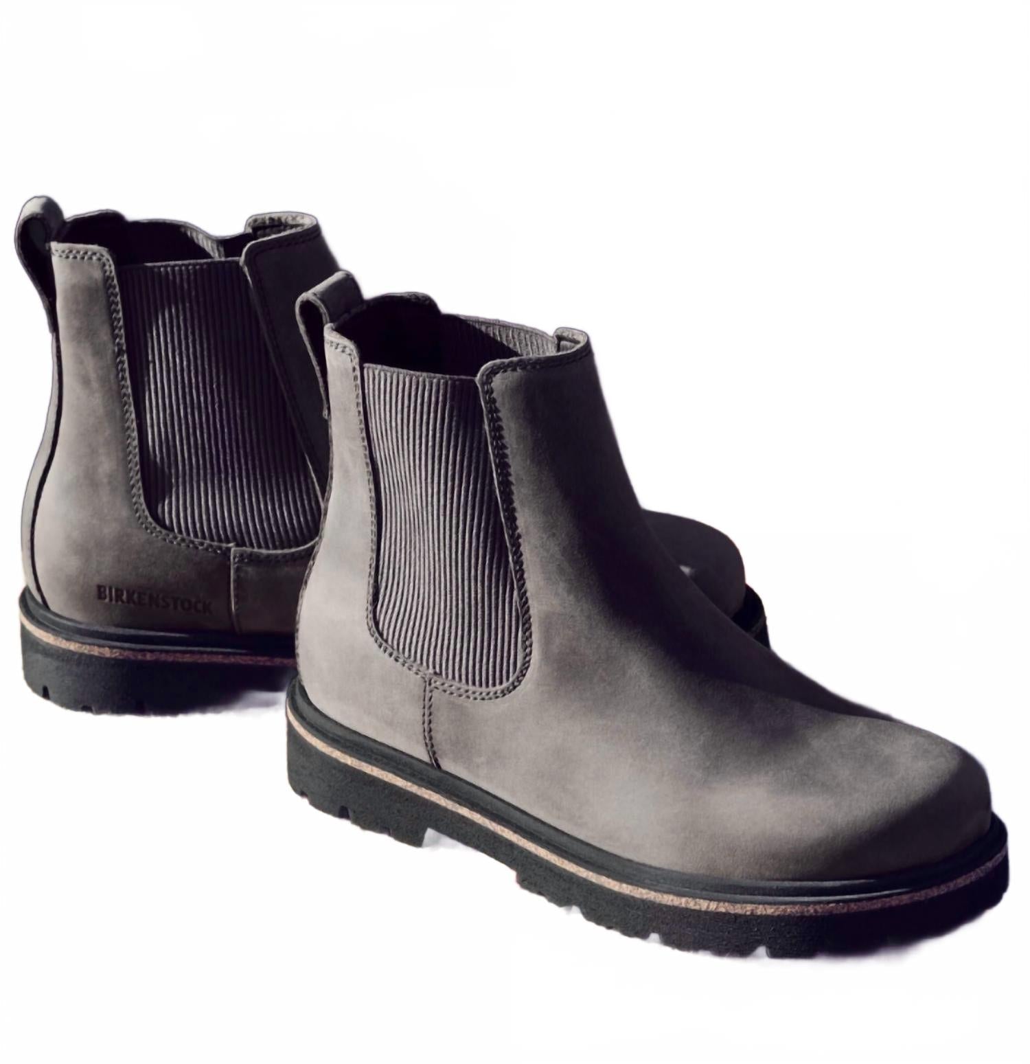 Women's Highwood Oiled Leather Boots In Graphite