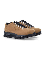 Outdoor-Inspired Nubuck Leather Sneakers With Air Max Cushioning