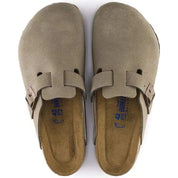 Birkenstock Boston 0560771 Clog Gray Soft Footbed Casual Sandal HAWK357