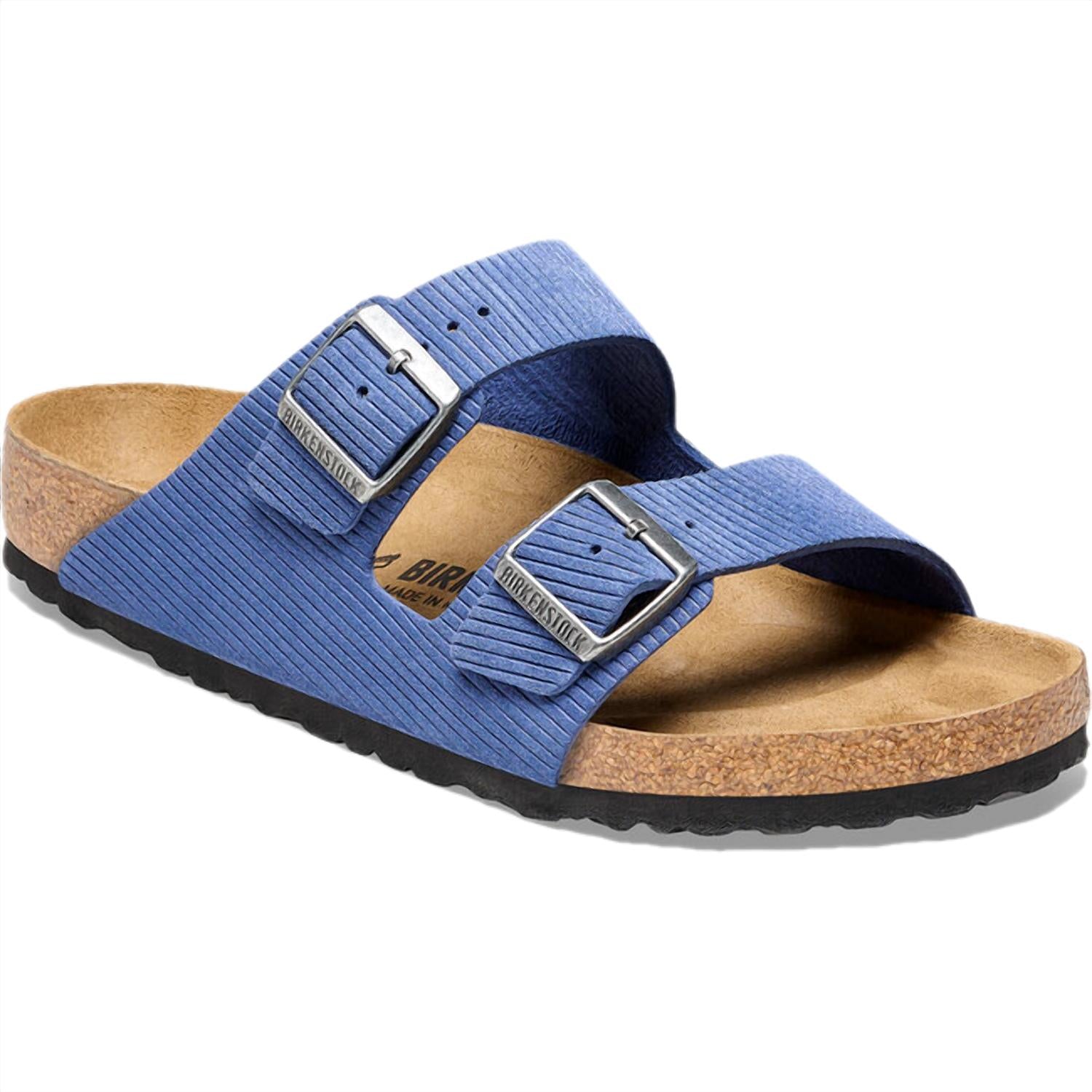 Women's Arizona Sandal In Corduroy Indigo