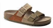 Women's Arizona Split Nubuck Leather Sandals In Sandcastle/khaki