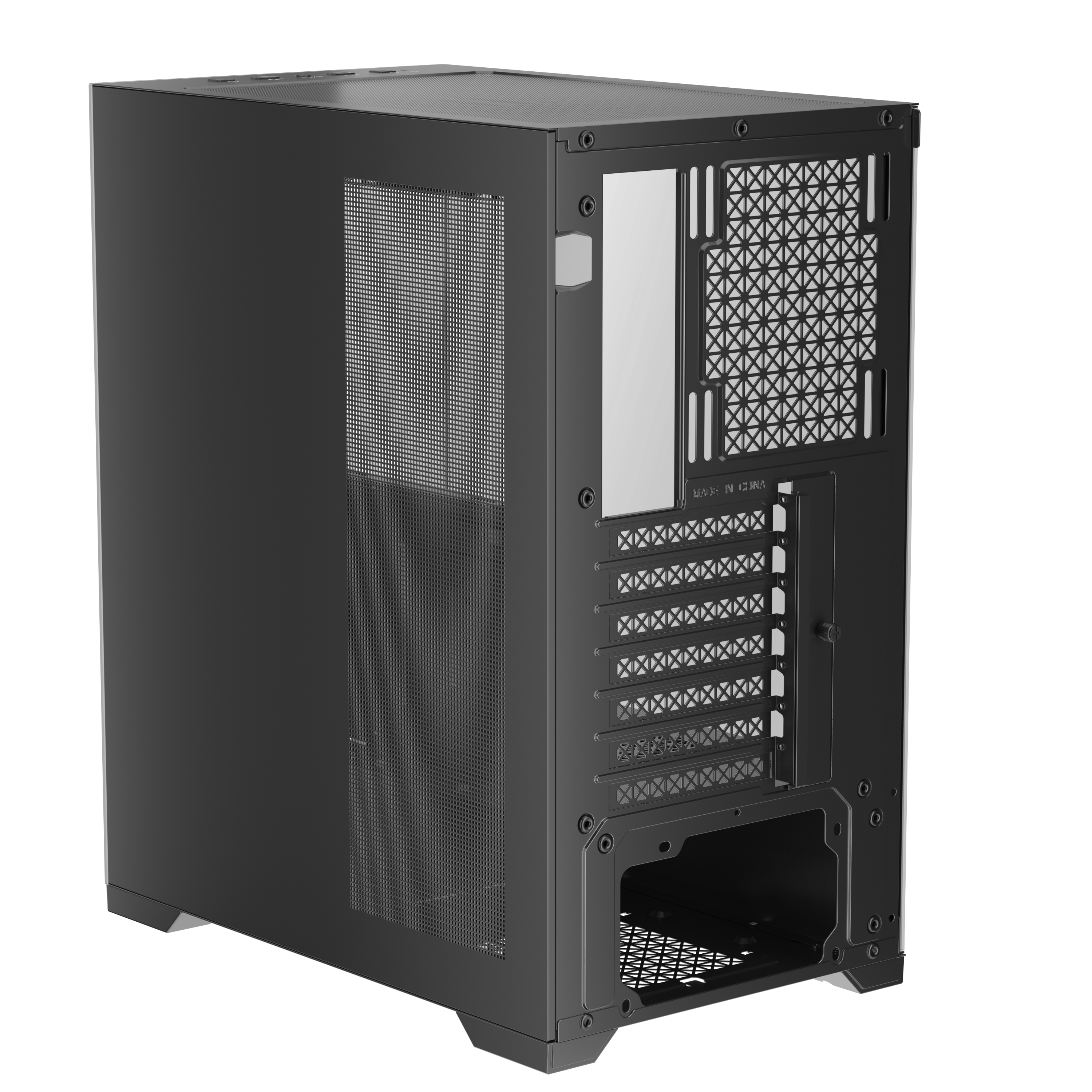 1st Player MI7 ATX M-ATX Mini-ITX PC Gaming Case (Black)