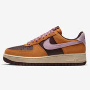 Women's Nike Air Force 1 '07 DZ5629-800 Sneakers Orange Platform Shoes
