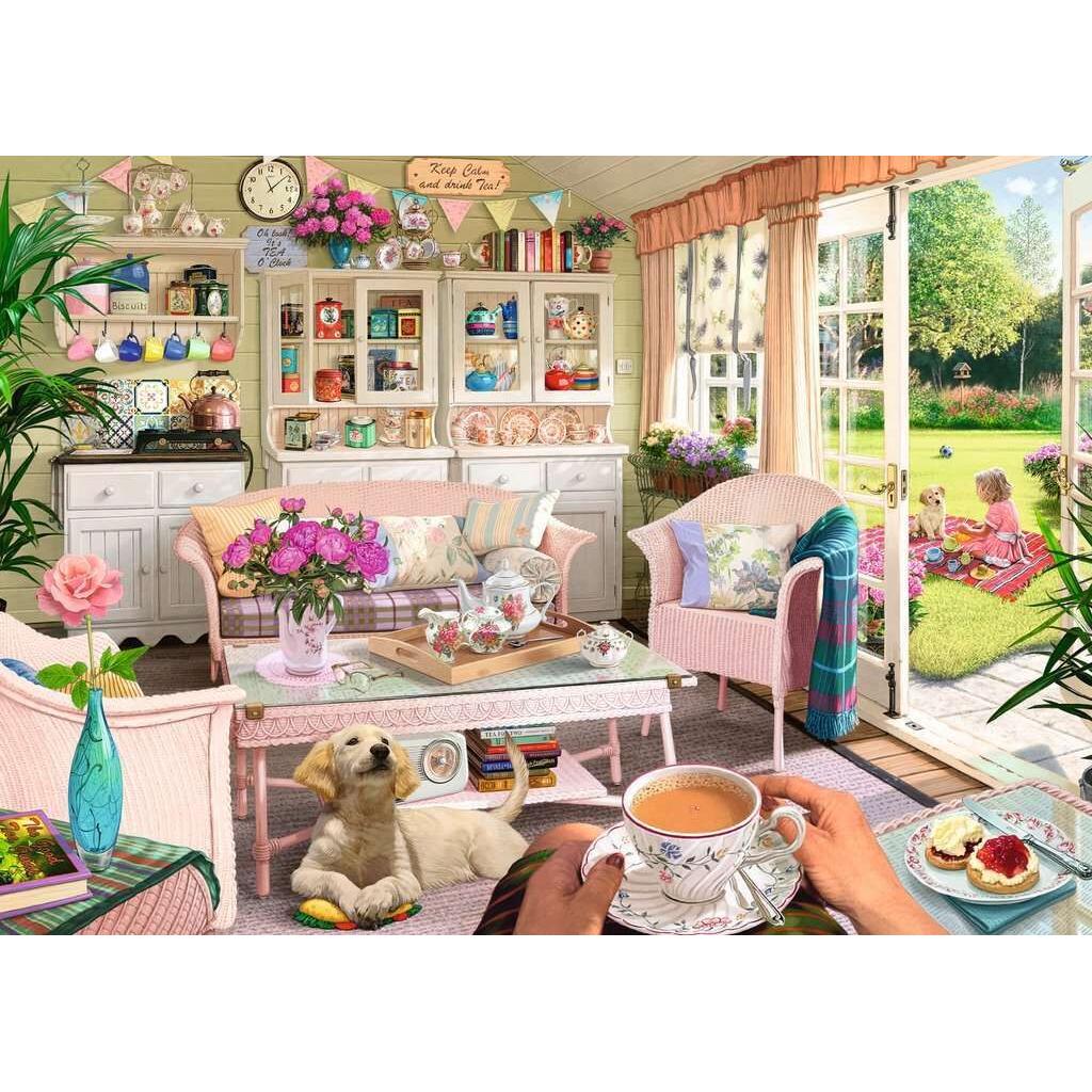 1000pc My Haven No 9 The Tea Shed Puzzle