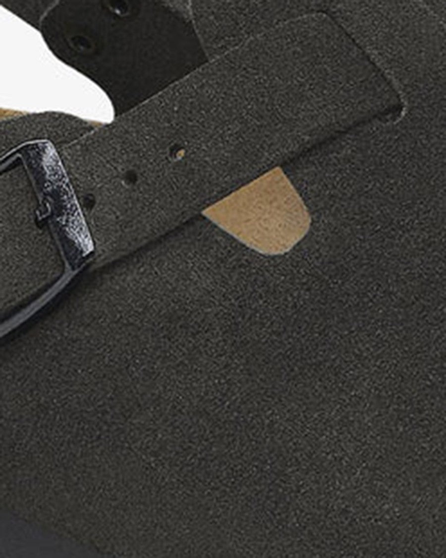 Classic Black Tokio Clogs With Adjustable Strap