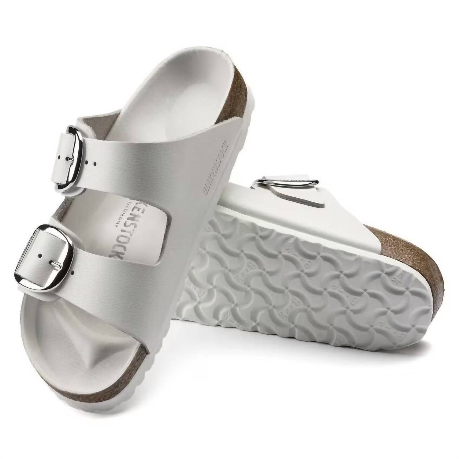 Women's Arizona Big Buckle Sandal In White