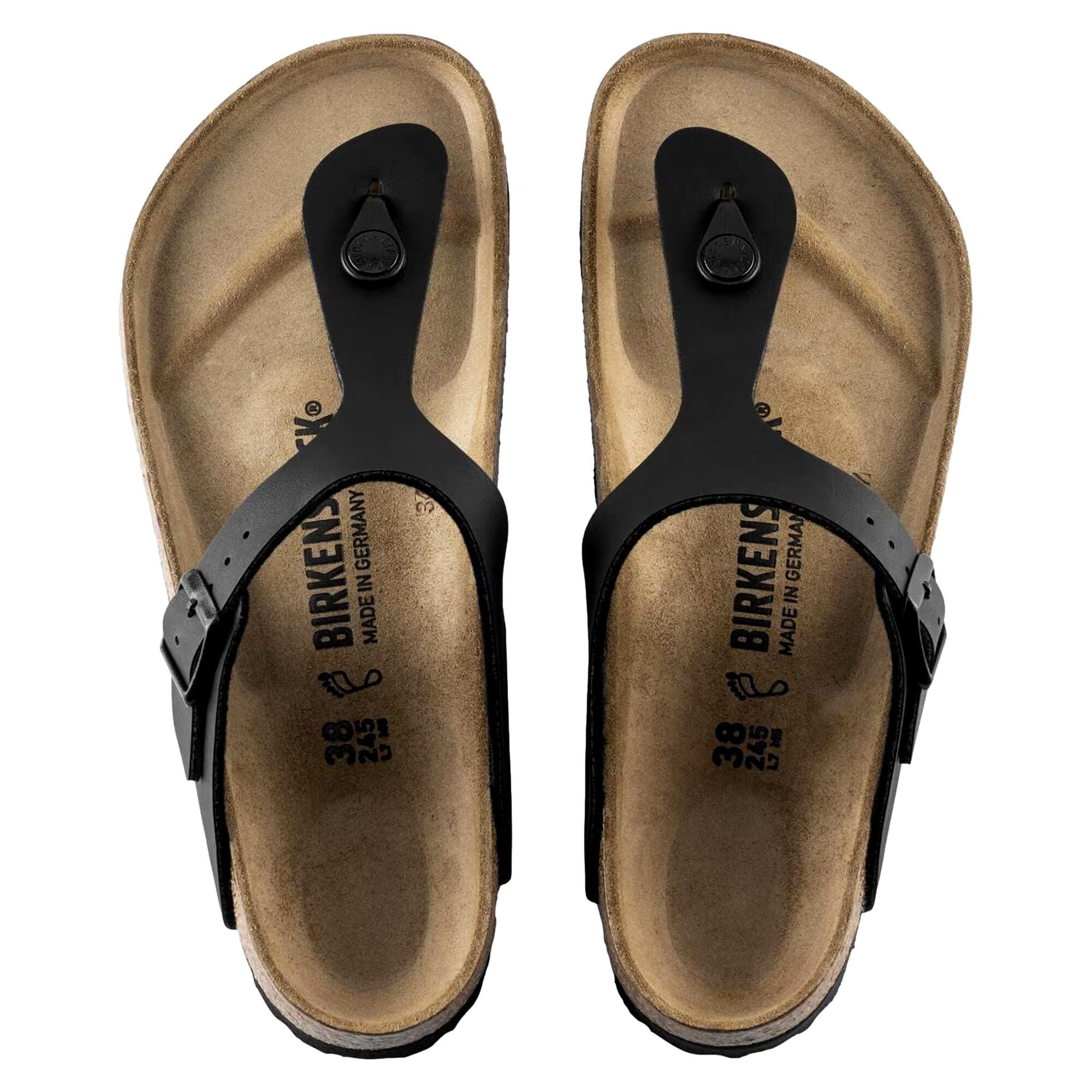 Women's Birkenstock Gizeh BS Black 43691