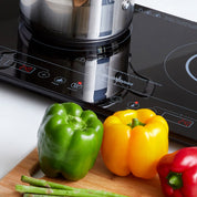 Westinghouse Double Induction Cooktop, 2400W, Slim Design