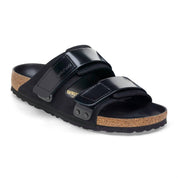 Women’S Uji Nubuck Leather Sandal In Black