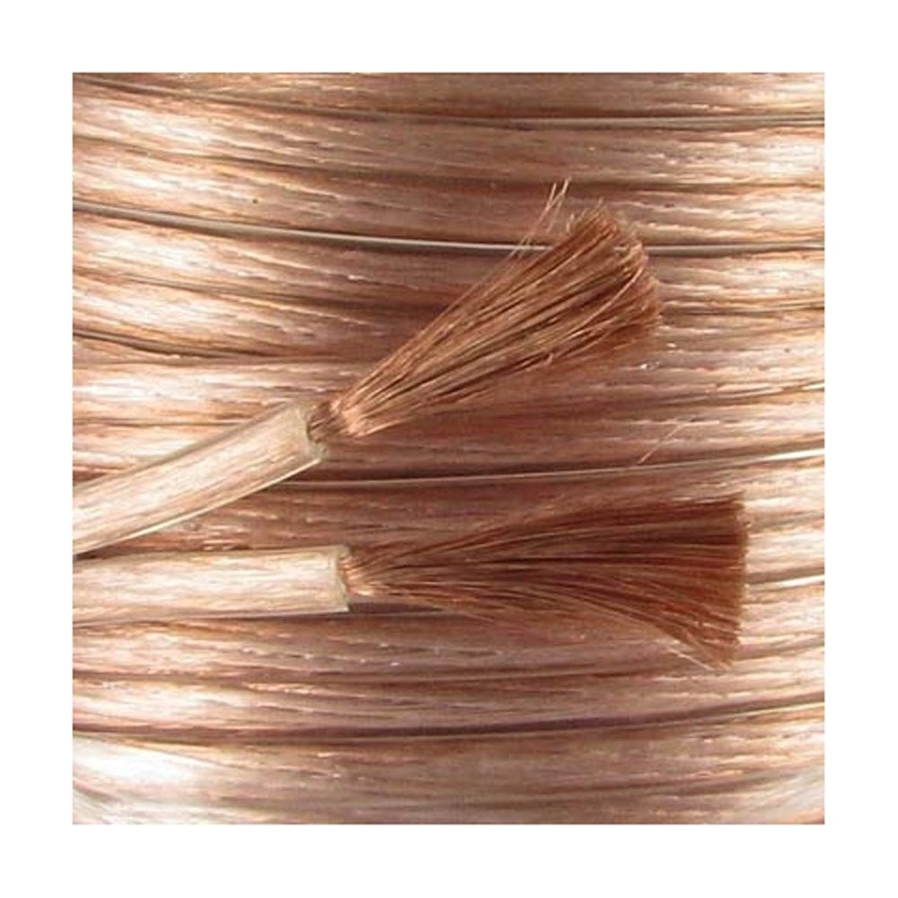 50m Ugly 12 AWG Speaker Cable 420 Strands Figure 8 Spool Hi-Fi Home Theatre
