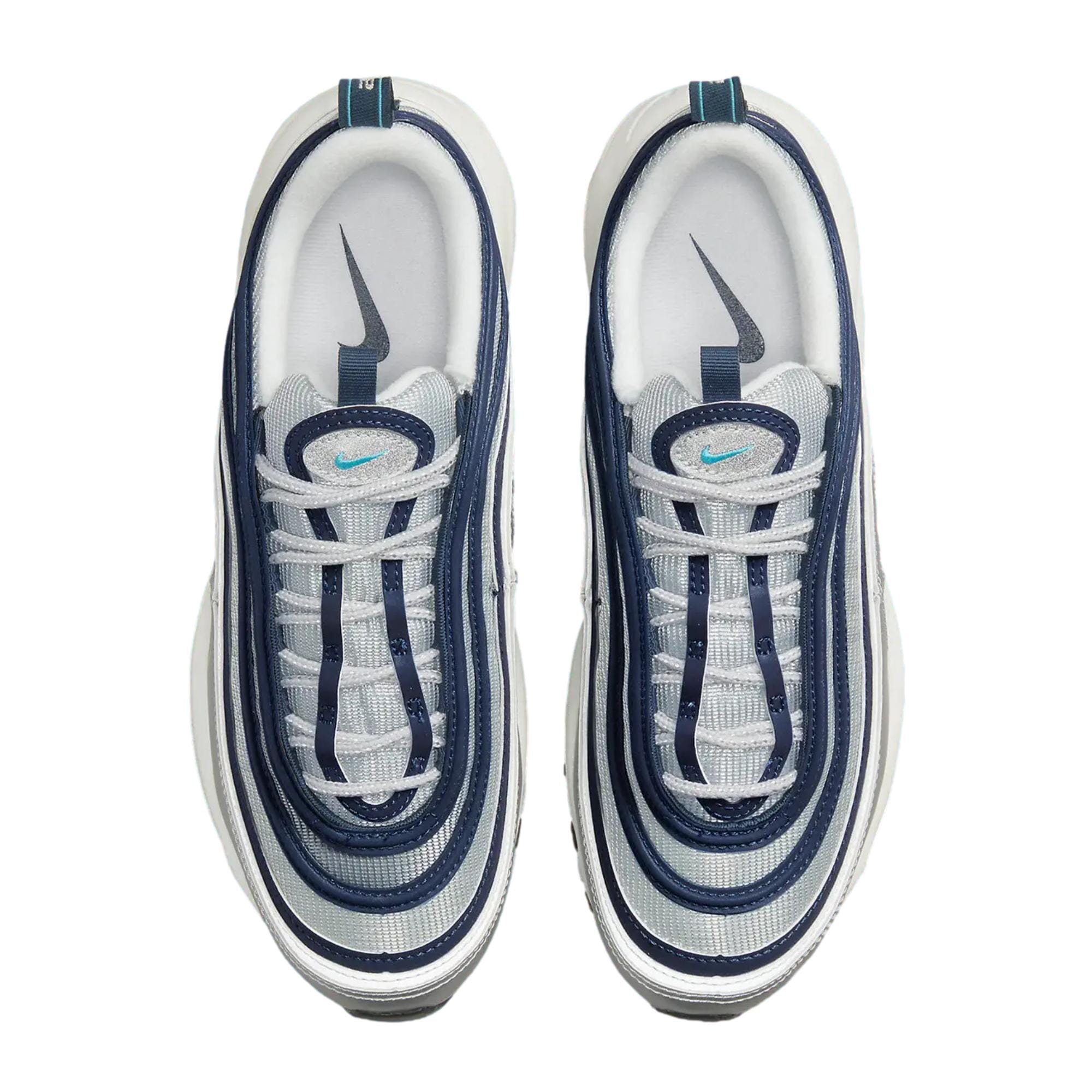 Women's Nike Air Max 97 OG Metallic Silver/Chlorine Blue DQ9131-001