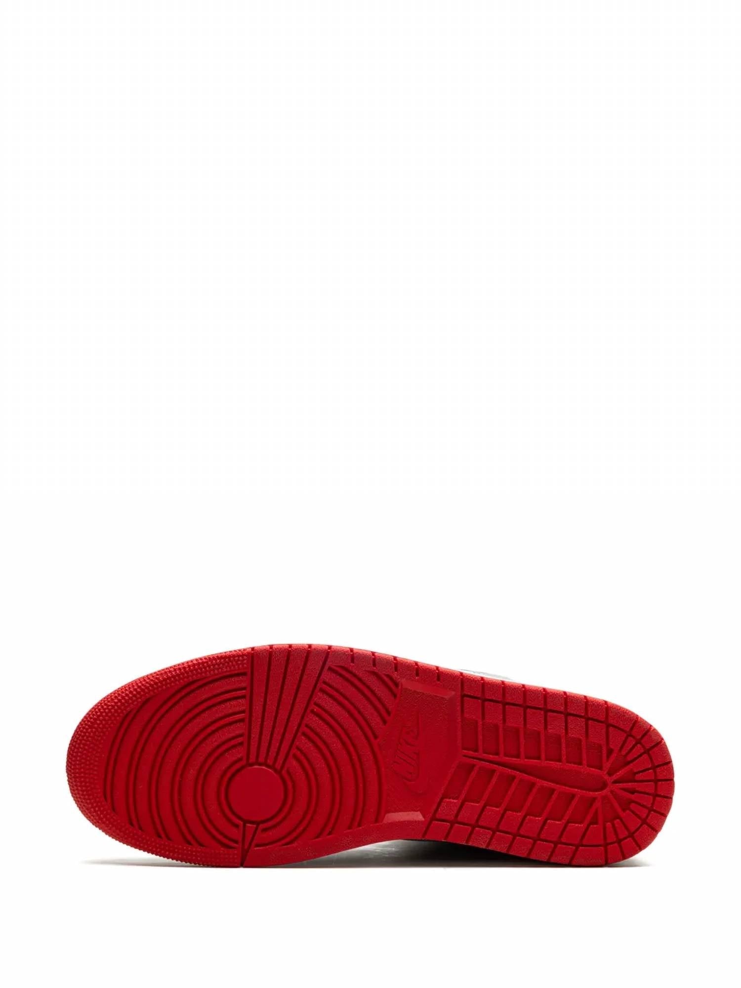 Men's Air Jordan 1 Mid Bred Shadow Sneakers In Blackl/charcoal