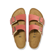 Women's Arizona Nubuck Leather Sandal - Narrow Width In Mars Red/sandcastle