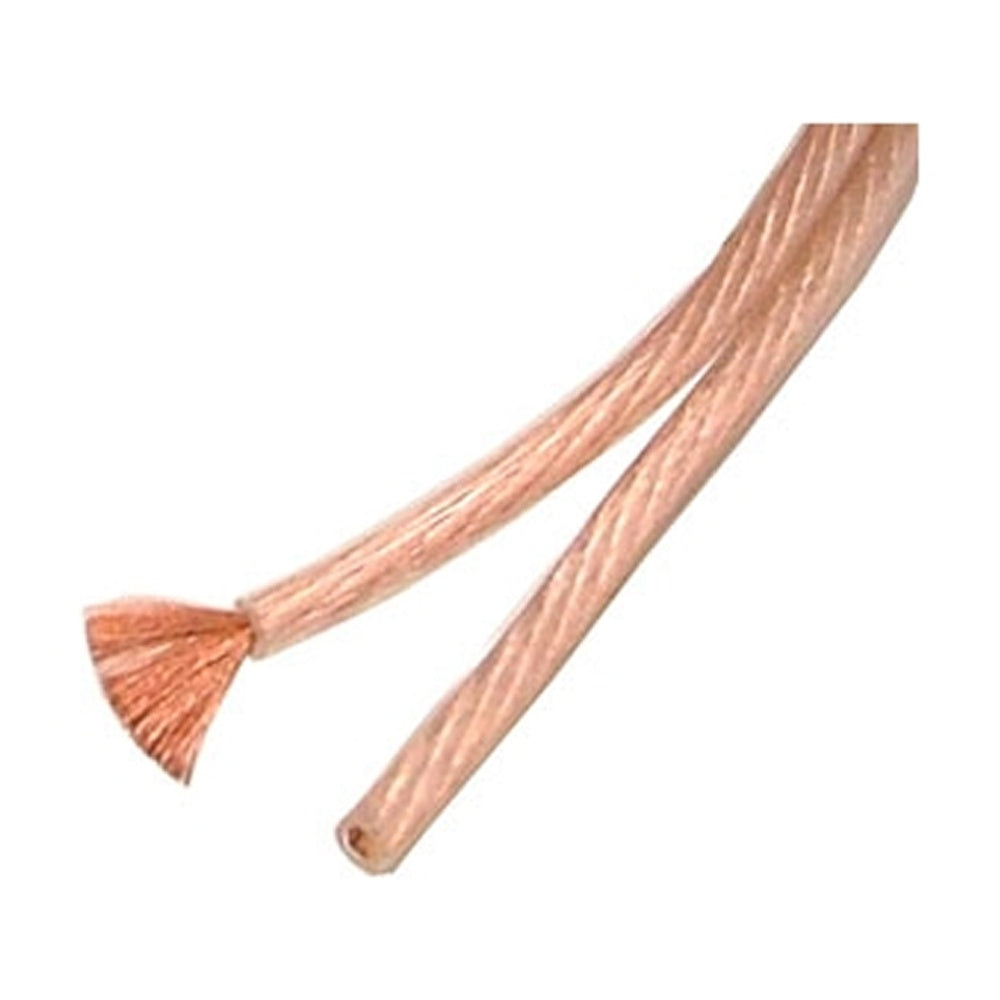 50m Ugly 12 AWG Speaker Cable 420 Strands Figure 8 Spool Hi-Fi Home Theatre
