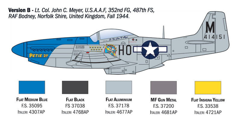 1/72 P-51D Mustang Aces