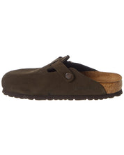 Birkenstock Boston Soft Footbed Suede Leather Clog