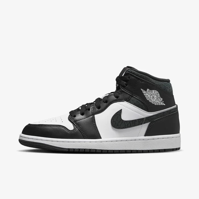 Men's Nike Air Jordan 1 Mid SE FB9911-001 Sneakers White Leather Lifestyle Shoes