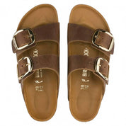 Women's Arizona Big Buckle Sandals In Cognac