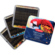 72 Derwent ChromaFlow Coloured Artists Pencils Tin Set Professional