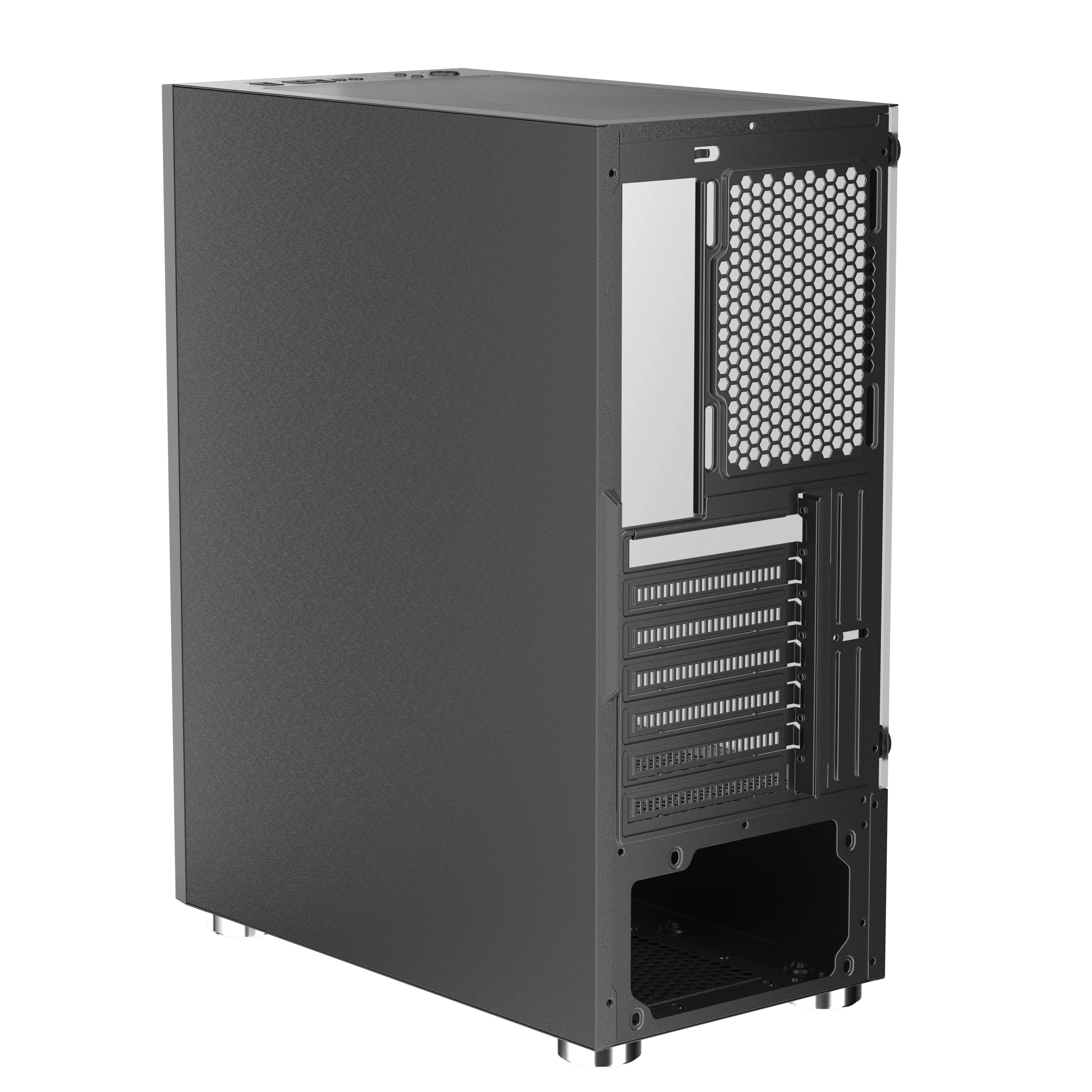 1st Player DK-3 Micro ATX Tempered Glass PC Computer Gaming Case M-ATX