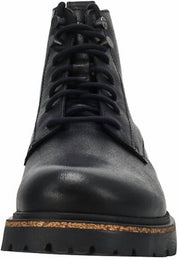 Men's Highwood Mid Lace-Up Leather Chelsea Boots In Deep Blue