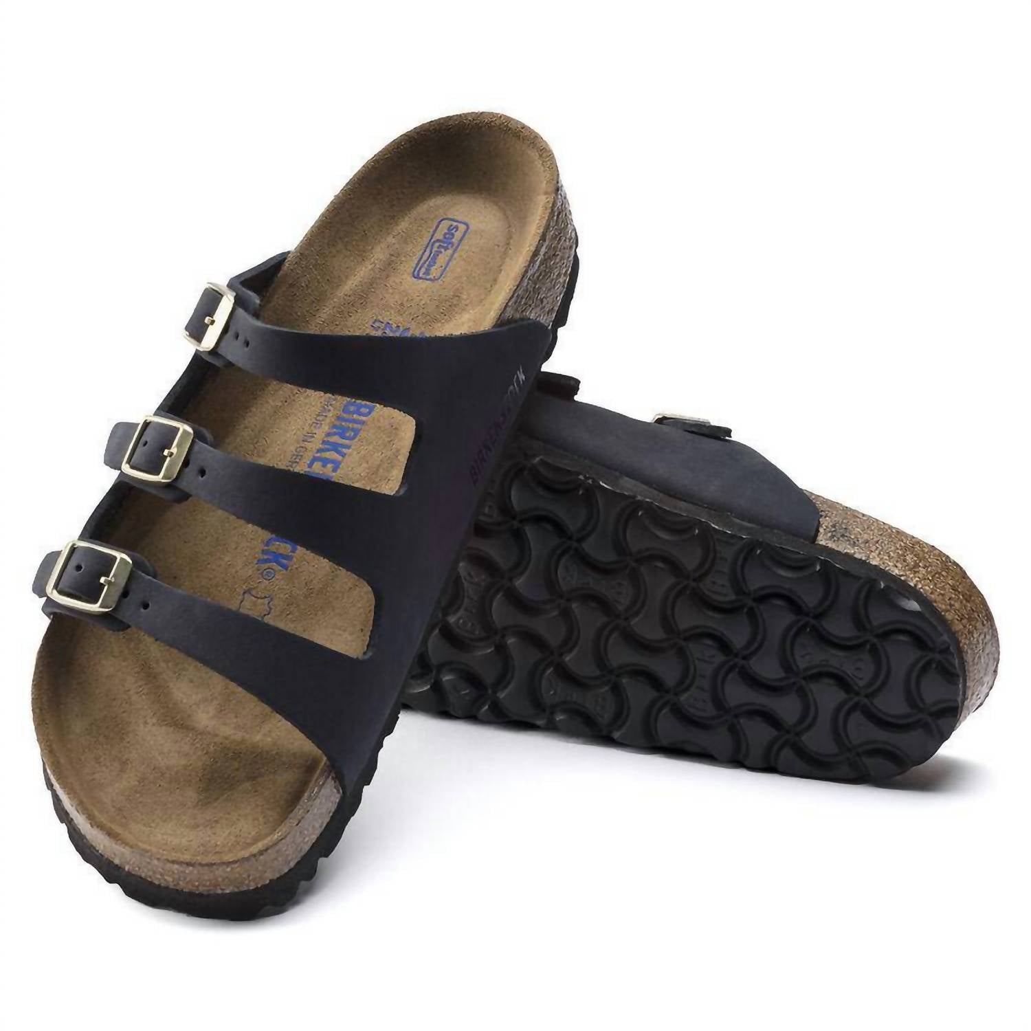Women's Florida Soft Footbed Sandals In Midnight