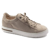 Women's Bend Low Canvas-Suede Sneakers In Sandcastle
