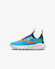 Youth Nike Flex Runner Lil DZ4487- Sneakers Blue Orange Running Shoes HTAT18