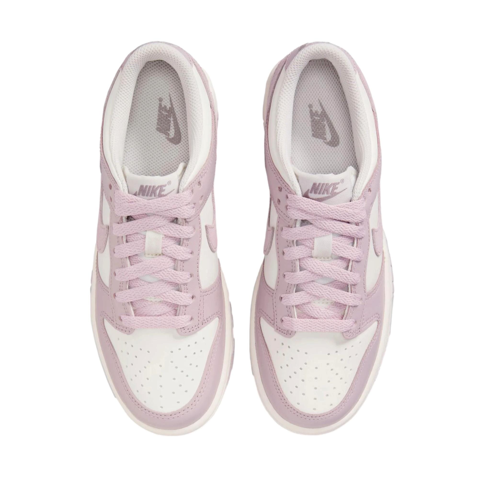 Grade-School Nike Dunk Low Sail / Enigma Stone / Particle Rose FB9109-122