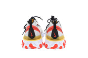 Nike React Element 55 Trainer in White Rubber