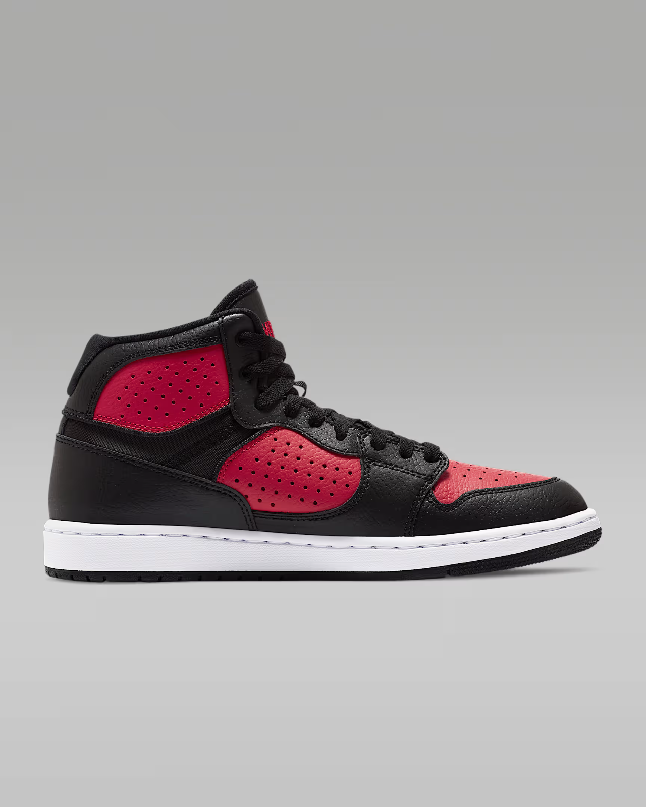 Men's Nike Jordan Access AR3762-006 Sneakers Red Black Leather Basketball Shoes