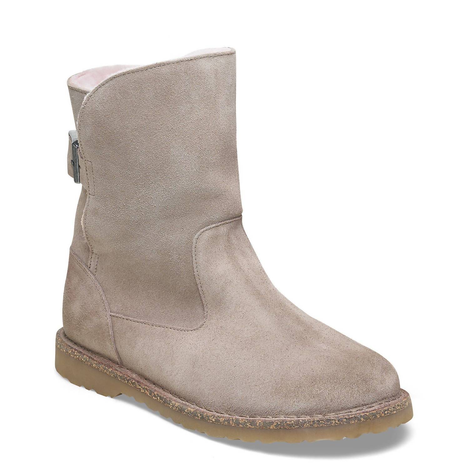 Women's Uppsala Shearling Ankle Boots In Gray Taupe