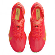 Men's Vaporfly 4 Shoe In Bright Crimson/lime Blast/mint