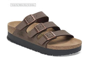 Women's Papillio Vegan Florida Flex Platform Sandals In Mocha