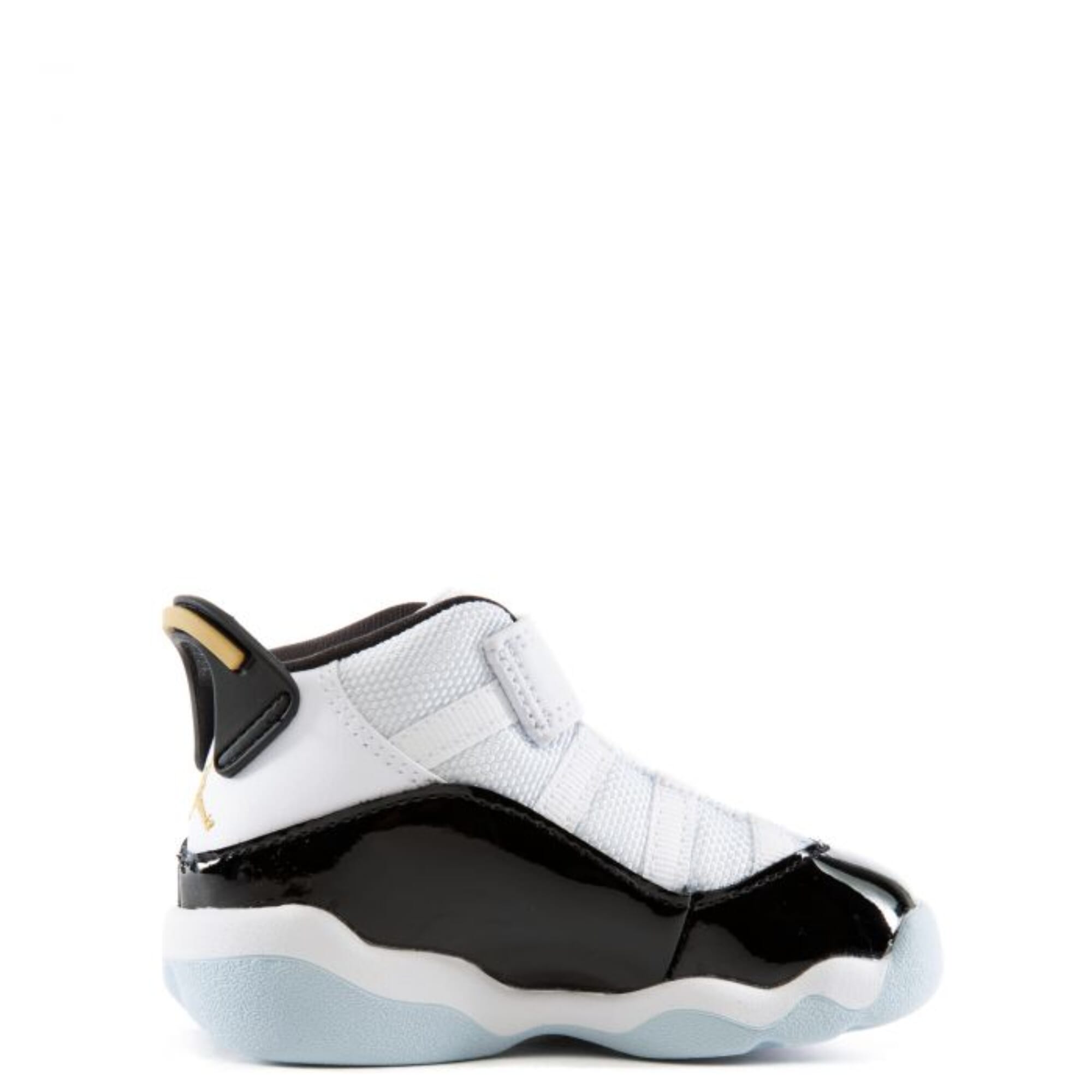 Toddler Nike Jordan 6 Rings White/Metallic Gold-Black-Ice CW6997-100