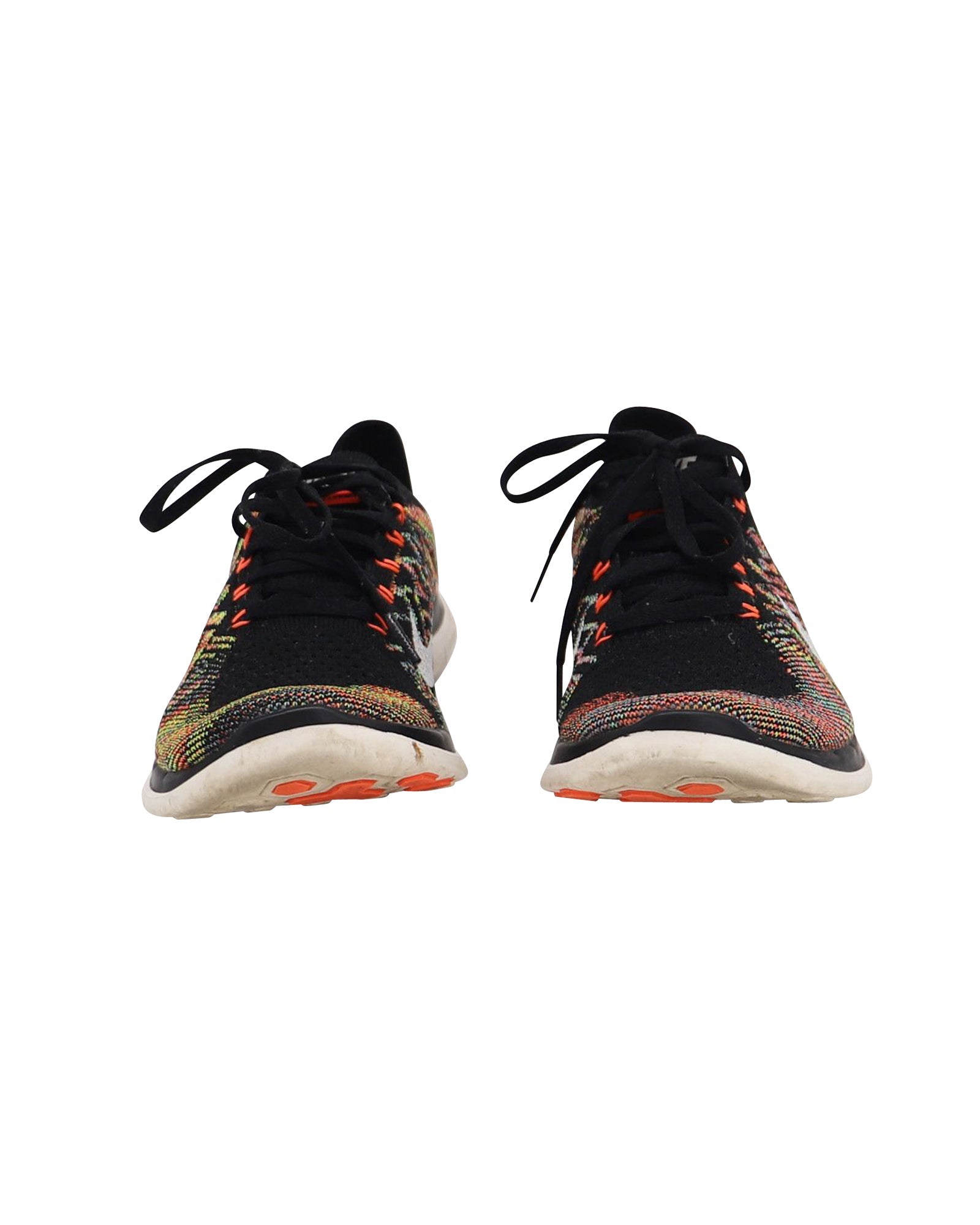 Nike Free 4.0 Flyknit Sneakers in Multicolor Polyester