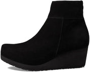 Women's Birkenstock Papillio Bootie US 5-5.5 Black Leather Wedge Heel ZPO2479