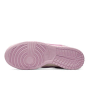 Women's Dunk Low Shoes In Pink Lace