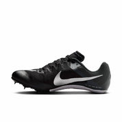 Unisex Zoom Rival Sprint Running Shoes In Black/black/metallic Silver