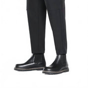 Men's Highwood Chelsea Boot In Black Leather