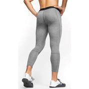 Men's Nike Pro 3/4 Tights Smoke Grey/Black BV5643-085