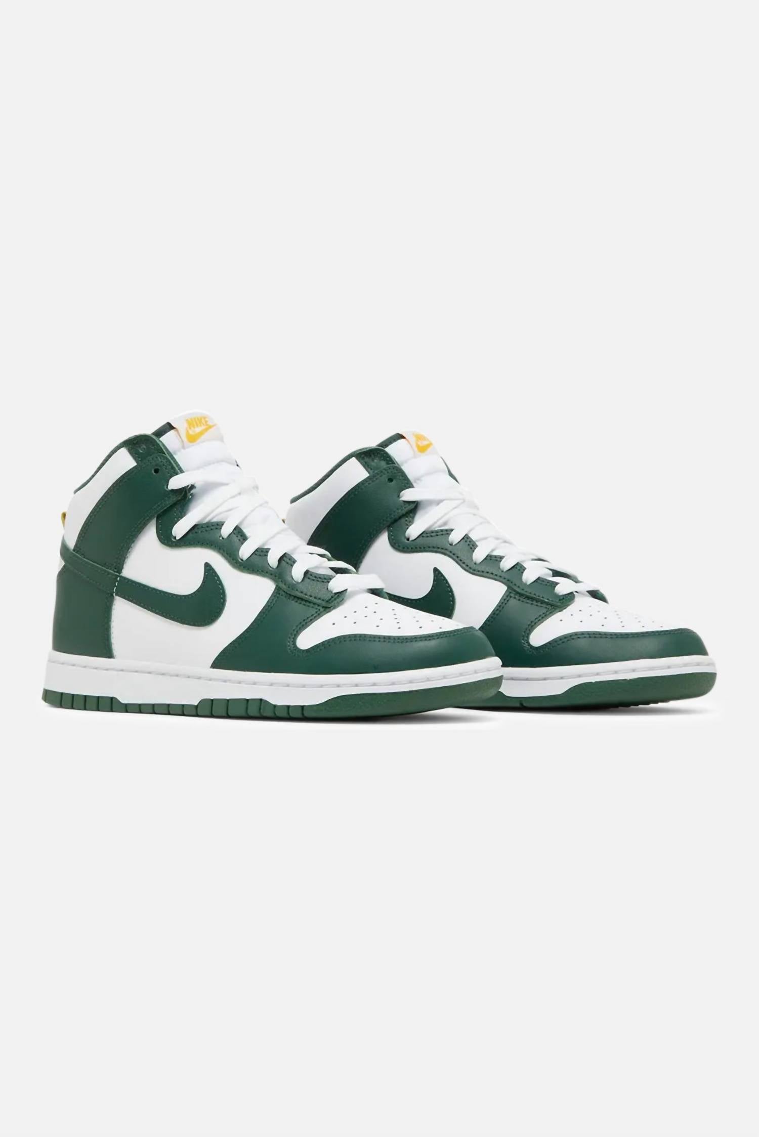 Men's Dunk Hi Retro Sneakers In Noble Green
