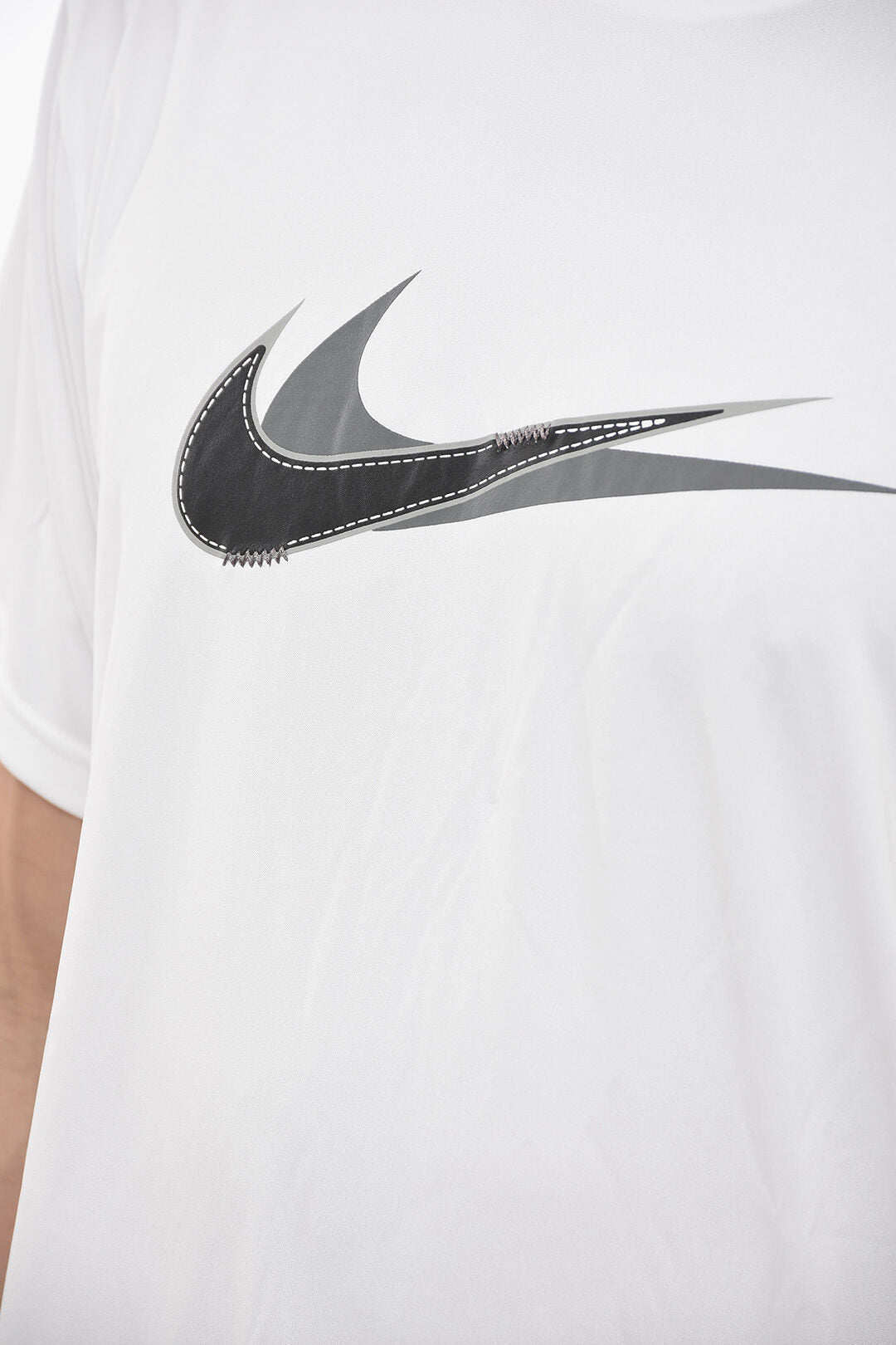SWIM T-Shirt STACKED SWOOSH with Logo