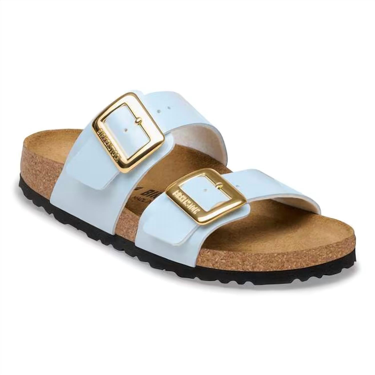 Women's Sydney Luxe Buckle Sandals In Baby Blue